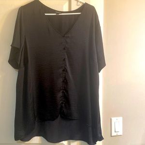 ToRRID size 3 black satin top
